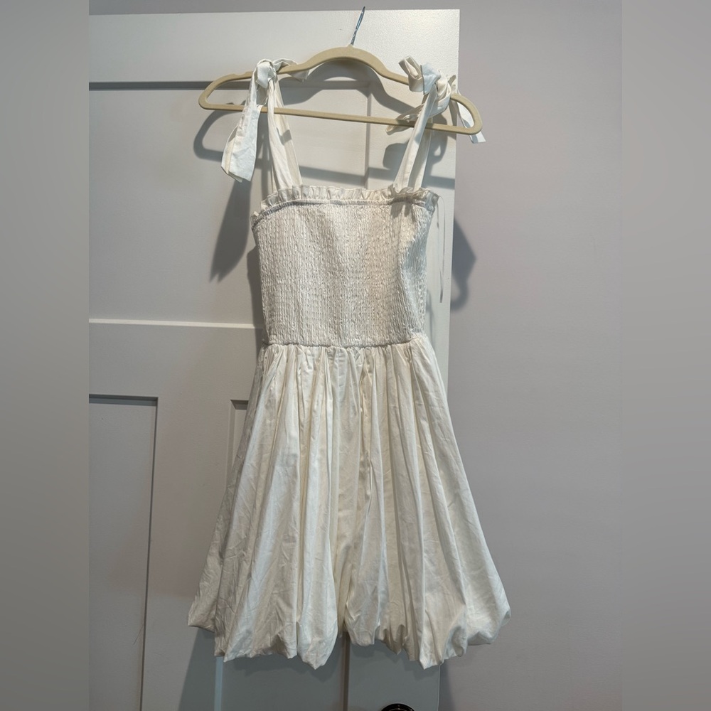 White Mini Dress